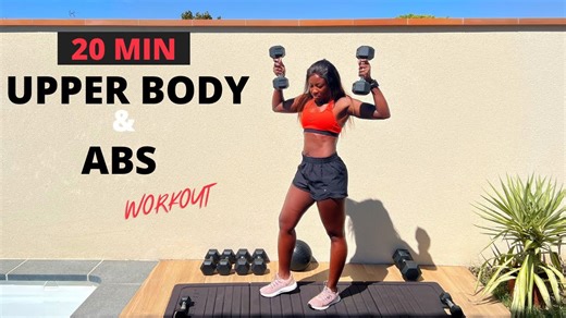 Build chest, back, and abs with this upper body workout