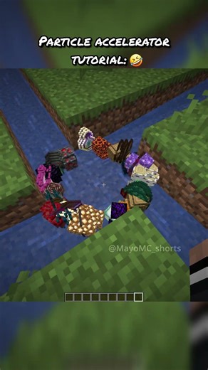 Particle accelerator tutorial: 🤣🥀 #shorts