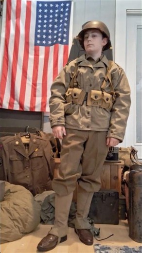 USGI 1st ID France July 1944 #ww2 #uniform #history #reenactment