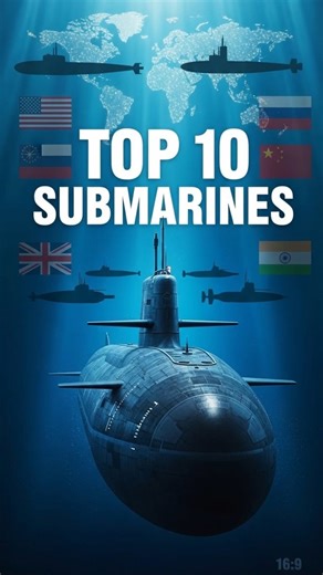 Top 10 Most Powerful Submarines in the World 🌊⚓ | Silent Killers of the Deep (Watch Till The End!)