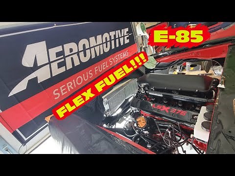 SETTING UP A LS FOR FLEX FUEL E-85 SYSTEM WITH AEROMOTIVE!!!