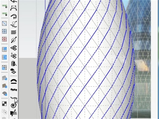 sketchup随便做个模型