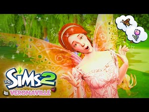 Playing the ✨whimsical✨ FAIRY family in Sims 2: Veronaville