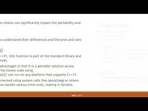 Choosing Between std::this_thread::sleep_for() and usleep() in C+ + Main Function