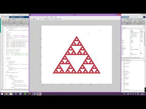 Chaos Game: Sierpinski Triangle Generation - MATLAB