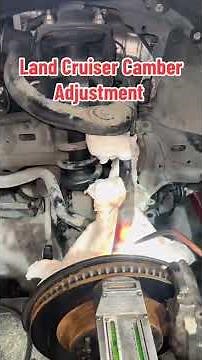Front wheel Camber adjustment