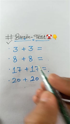 @Puzzle Trix on Instagram: "“Before the reveal, lock your guess in the comments—what’s your answer?”🤡👇 #mathematics #iqtest What is your answer?🤡👇"