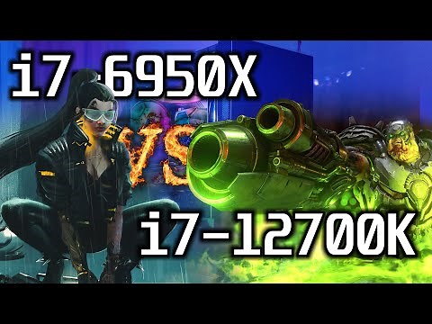i7-6950X vs i7-12700K - Test in 7 Games | FHD 1080p