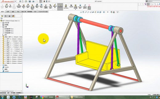 SolidWorks将装配体多个零件合并成为一个零件