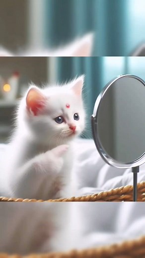 A kitten has acne #cat #cute #kitten #catstory #cutecat | Meow Moments