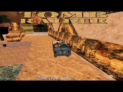 TRLE tomb raider 4 custom mods | level : Dangerous Caves | opaque79
