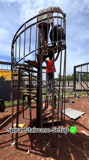 Spiral Staircase Setup Guide