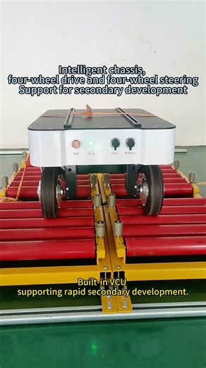 Wheeled robot chassis, supporting rapid secondary development#robotchassis #robot #chassis