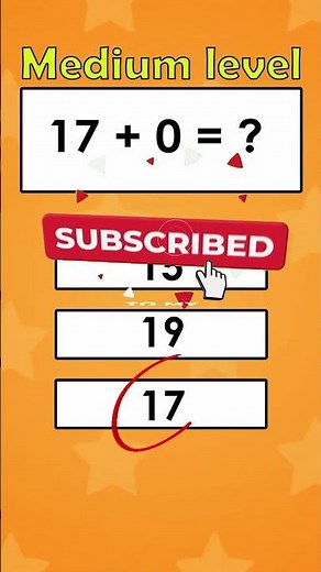 Quick Math practice