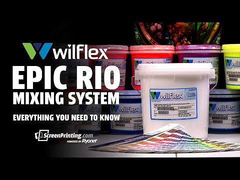 How to Mix PMS Colors with Wilflex’s Epic Rio Mixing System
