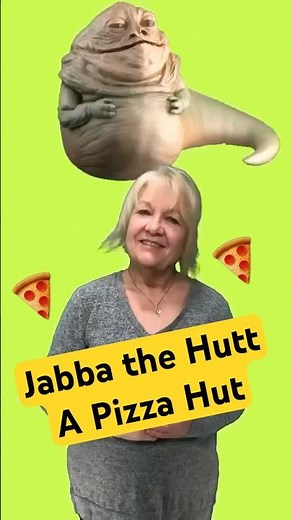 Star Wars! Jabba the Hutt is the Star Wars version of A Pizza Hut kids' song! #shorts #starwars