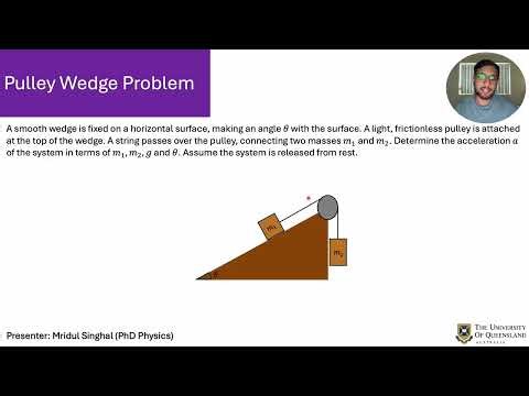 PHYS1001 - Newtonian dynamics problem (The University of Queensland)
