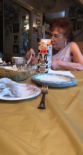 We interrupt our regularly scheduled program of my dad and present to you his mother… ✨Gilda✨ #fyp #grandmasoftiktok #italiangrandma #gilda #likemotherlikeson