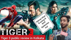 8.1K views · 874 reactions | Public Review : Tiger 3 movie में Salman Khan और Sharukh Khan के जलवे देख Fans हुए पागल, कहा Spiderman भी Salman Khan के acting के सामने Fail. #salmankhan #shahrukhkhan #TigerZindaHai #tiger3 #pathan #Hrithikraushan | TLJ The Local Journalist | Facebook