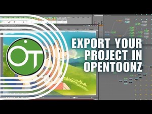 😍 TECH: How to Export Your Project in OpenToonz | Easy guide