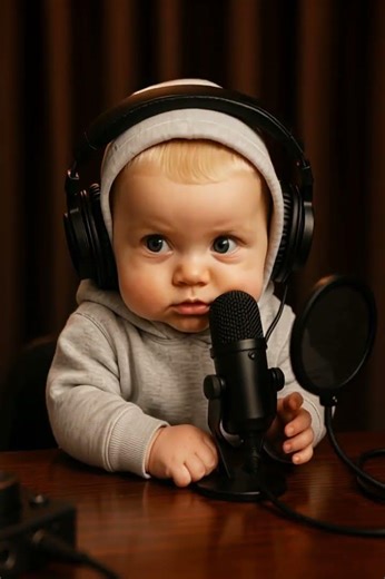 Baby Eminem Freestyles AI-Powered Naptime 🍼🤖 #ai #babyeminem #funny