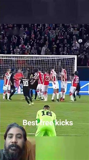 best free kicks in football history 🔥 ⚽⚽ #football #freekick