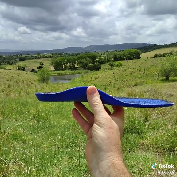 Orthotic insoles used to treat over pronation and limit foot pain #orthotics #pronation #ergonx #docpods #australia #podiatristdesigned #podiatrist