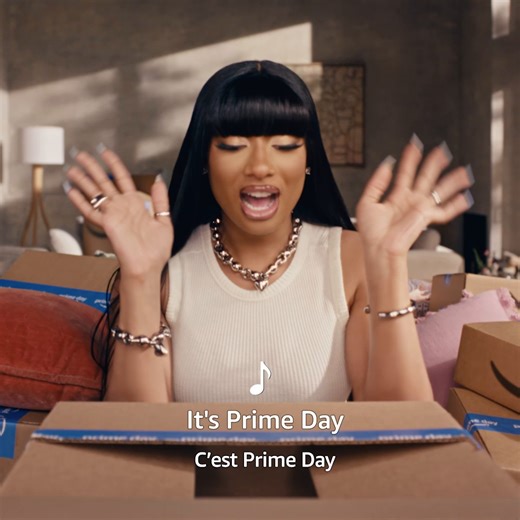 Megan Thee Stallion stans for Prime Day. Get ready for epic deals on July 16 & 17. - Megan Thee Stallion adore Prime Day. Prépare-toi pour des offres exceptionnelles les 16 et 17 juillet. | Amazon.ca