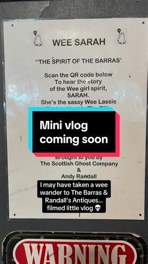 Mini Vlog of The Barras Ghost Stories