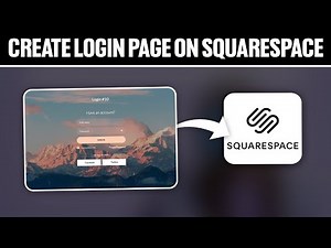 How To Create Login Page on Squarespace 2025! (Full Tutorial)