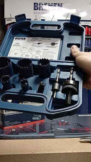 SET MECHAS COPA BI-METALICAS BREMEN 9PZ 19 A 51MM