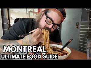 Montreal Downtown Restaurants Food Guide