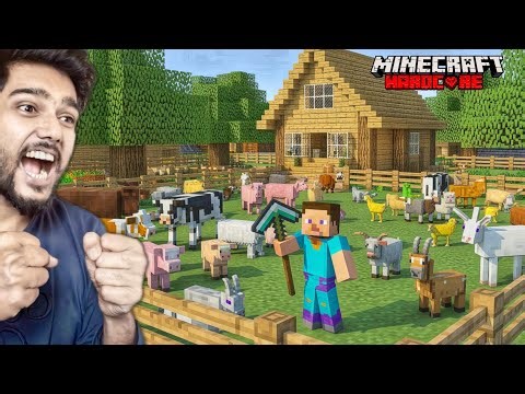 I Built the Most INSANE Animal Farm in Minecraft! Hardcore