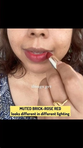 Colors Queen GOSSIP: Amazing Muted Red on Pigmented Lips ❤️ #honestreview #unsponsored