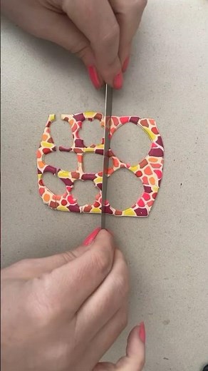 Using Polymer Clay Scraps to make a new Slab! /earring making / polyclay / #polymerclay #fimoclay