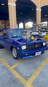 Blown 1981 Chevette at Destination Daytona Pro Street Mayhem #sickcarsandtrucks #prostreetcars #supercharged | SICK Cars and Trucks
