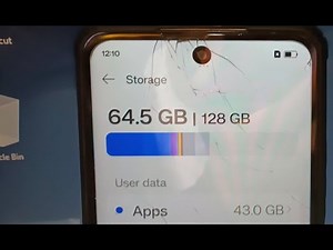 how to check internal storage in realme 11x 5g mobile