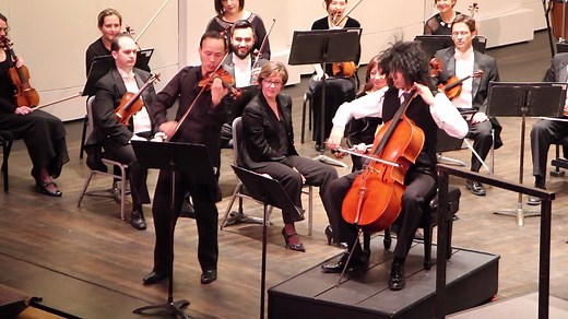 The greatest encore... 😲 This incredible duet turns a Handel/Halvorsen Passacaglia into Metallica’s classic ‘Enter Sandman’ 🎻 (via Terence Tam (terencetam.ca) & Brian Yoon (brianyooncello.com)) | Classic FM