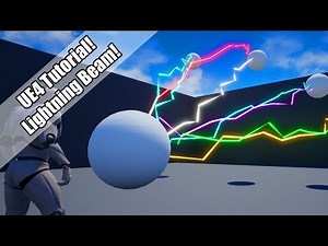 UE4 - Tutorial - Lightning Beam Particles (Request)