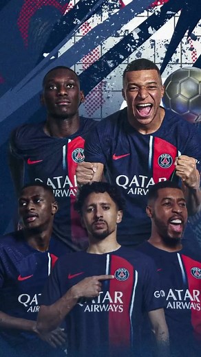 1.8K views | Feel the victory with our latest Paris Saint-Germain...