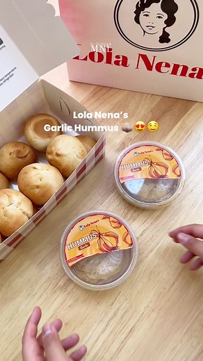 Lola Nena's Delicious Garlic Hummus Recipe with Toasted Xiapao
