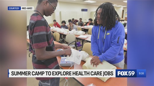 Summer camp at UIndy focuses on healthcare careers
