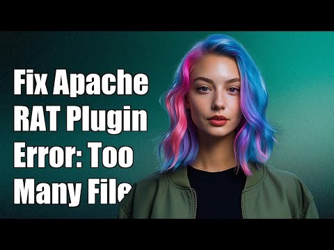 Fixing Apache RAT Plugin Error: Too Many Files with Unapproved License