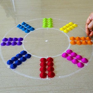 138K views · 3.9K reactions | Easy And Unique Rangoli Designs | Rangoli Designs For Festivals | Awesome Rangoli | Facebook