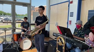 It’s a celebration at Plano West Senior High School's auditorium as the inaugural class of Plano ISD’s Leadership and Ambassador Program graduates in just a few minutes. Congratulations! (And special thanks to members of the award-winning Plano West Jazz Band for a warm (and super cool) welcome! | Plano Independent School District