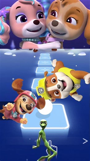 Liberty vs Rubble – Alien Dance × Tiles Hop | WOWS Let’s Go