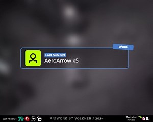 Custom Event Rotator Widget | Twitch Alerts | Stream Goal Widget | Latestfollower Etc. | Twitch Event List | Streamelements | OBS - Etsy