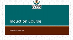 V.EMAIL.2022 Professional e-mail drafting training video