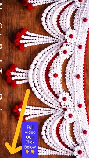 Finally VIDEO OUT (Gate Parda Beautiful Design) Toran Patti | Jhalar #doorhanging #shorts#gateparda