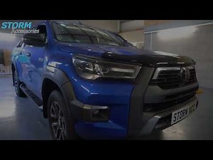 Toyota Hilux 2021+ EGR Bonnet Guard Fitting Instructions